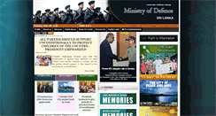 Desktop Screenshot of it.defence.lk