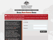 Tablet Screenshot of osd.defence.gov.au